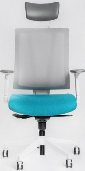 Эргономичное офисное кресло Falto G1, голубой