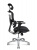Кресло офисное Norden Kron aluminium black, черный пластик, черная сетка, алюминевая база