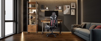 Компьютерное кресло (для геймеров) Eureka ERK-GC08-RD