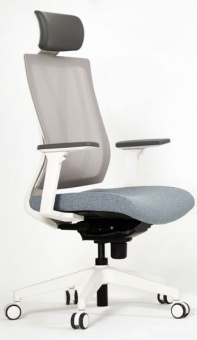 Эргономичное офисное кресло Falto G1, белый