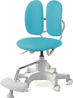 Анатомическое детское кресло Duorest KIDS MAX DR-289SF, голубой