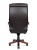 Кресло офисное Norden Боттичелли / дерево / тем. коричневая кожа / мультиблок