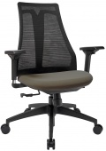 Офисное кресло Air-Chair черный пластик, черная база