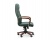 Кресло офисное Norden Честер / дерево / зеленая глянцевая кожа / мультиблок