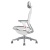Компьютерное кресло KARNOX EMISSARY Milano -сетка KX810707-MMI, белый