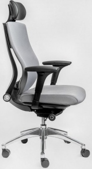 Эргономичное офисное кресло Falto Trium, серый