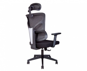 Кресло офисное NORDEN Толедо / черная спинка / черная сидушка