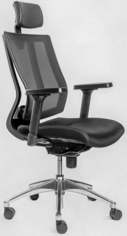 Эргономичное офисное кресло Falto Promax, черный