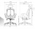 Эргономичное офисное кресло Hara Chair Nietzsche нерегулируемые подлокотники