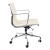 Кресло Eames Ribbed Office Chair EA 117 кремовая кожа Premium EU Version