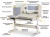 Комплект Mealux Winnipeg Multicolor GL (арт. BD-630 MG + кресло Y-528 GL) - (стол+кресло) / столешница белый дуб, накладки серые