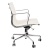 Кресло Eames Ribbed Office Chair EA 117 белая кожа Premium EU Version